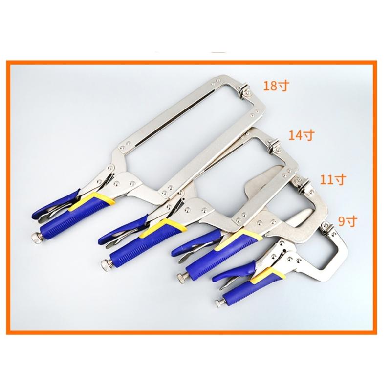 Efficient Professional C Type Pliers for Stable Gripping In Woodworking and Metal Fabrication Secure Holding In Workshop