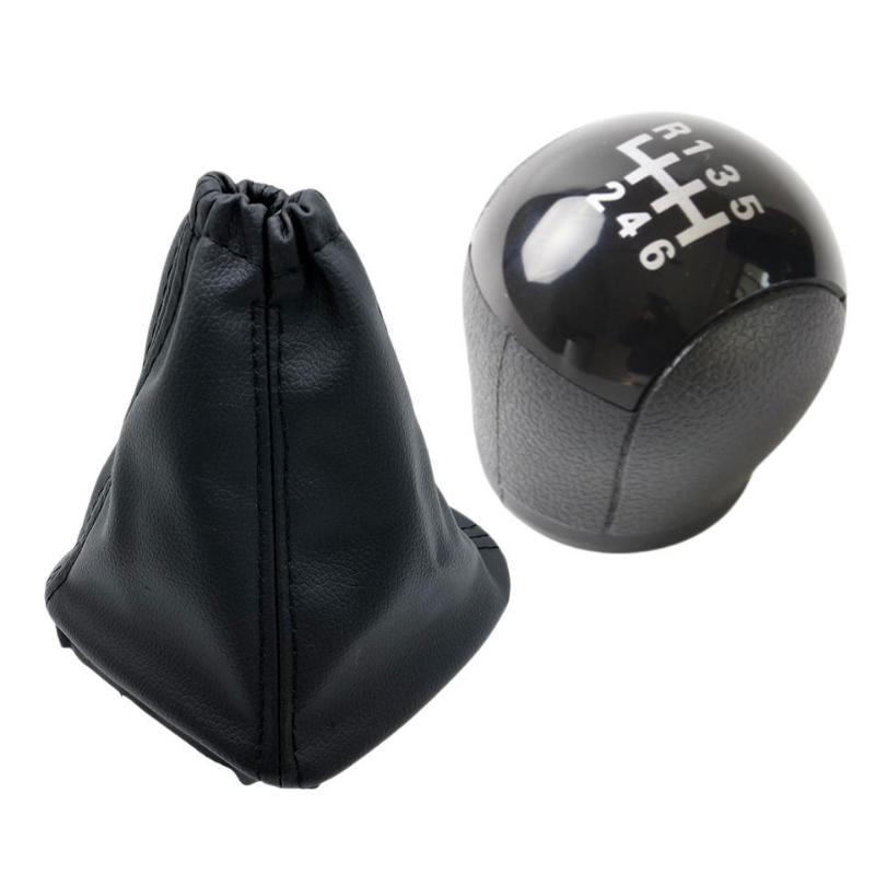 For Ford Transit Van MK7 2006 2- 2013 Car 5/6 Speed Gear Stick Shift Knob Leather Boot Cover