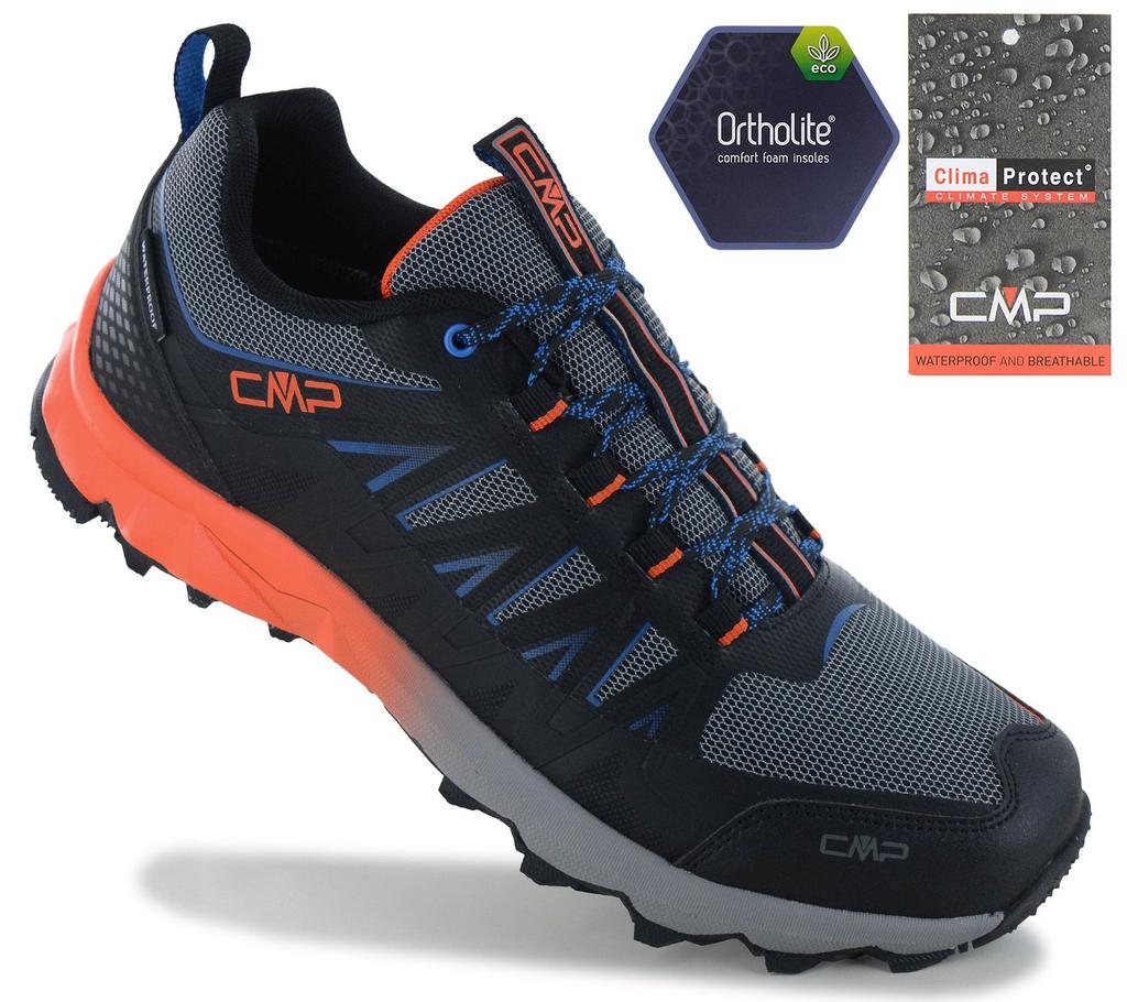 CMP Laky Fast Hiking WP Waterproof - Herren Wanderschuhe Outdoor Schuhe 3Q36877-49US ORIGINAL