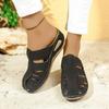Fashion 2025 New Ladies Shoes Closed Toe Women's Slippers Fashion Hollow Out Outdoor Casual Summer Plus Size Comfortable Slippers Women