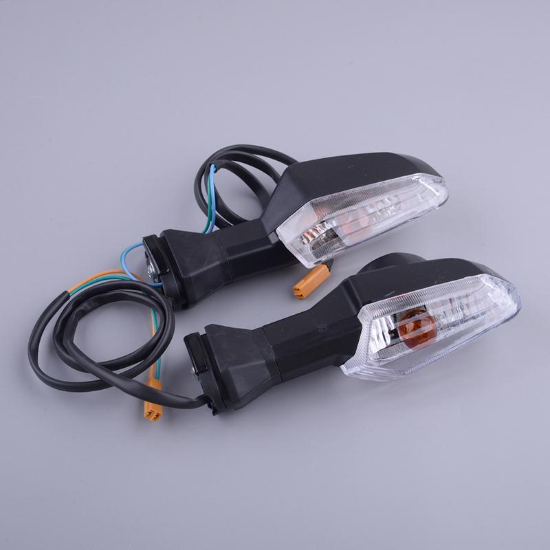 

12V 10W 1 Pair Rear Turn Signal Indicator Light Fit for Kawasaki Ninja 250 300 650 1000 Z1000SX ER6N ER6F ZX6R 2013 2014-2016