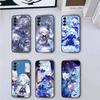 Genshin Impact F-Furina Phone Case For Samsung Galaxy A73,A72,A71,A70,A53,A52,A51,Soft Silicone Black Cover
