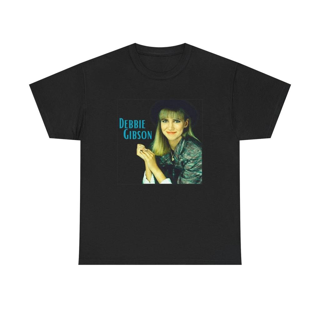 Debbie Gibson Heavy Cotton Tee, 80's Music, Music Fan Gift