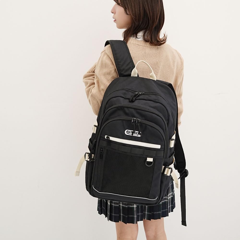 [OUTDOOR] Backpack 30L ODA028 BlackWhite