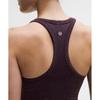 Lululemon Swiftly Tech Cropped Round Neck Racerback Tank Top 2.0  Sparkle Black Plum Rainbow Lurex