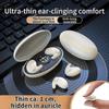 Invisible Sleep Wireless Earphones Noise Cancelling TWS Bluetooth 5.3 Earphones Hidden Earbuds IPX5 Waterproof Sports Earphones