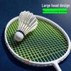 Full Carbon Fiber Badminton Racket Set for Men and Women - Durable, Lightweight, Offensive & Defensive, Professional Adult Singles & Doubles Play