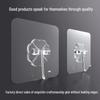 Transparent Adhesive Wall Hook - Strong, No-Drill, No-Mark, Wall-Mounted, Load-Bearing Hook Sticker