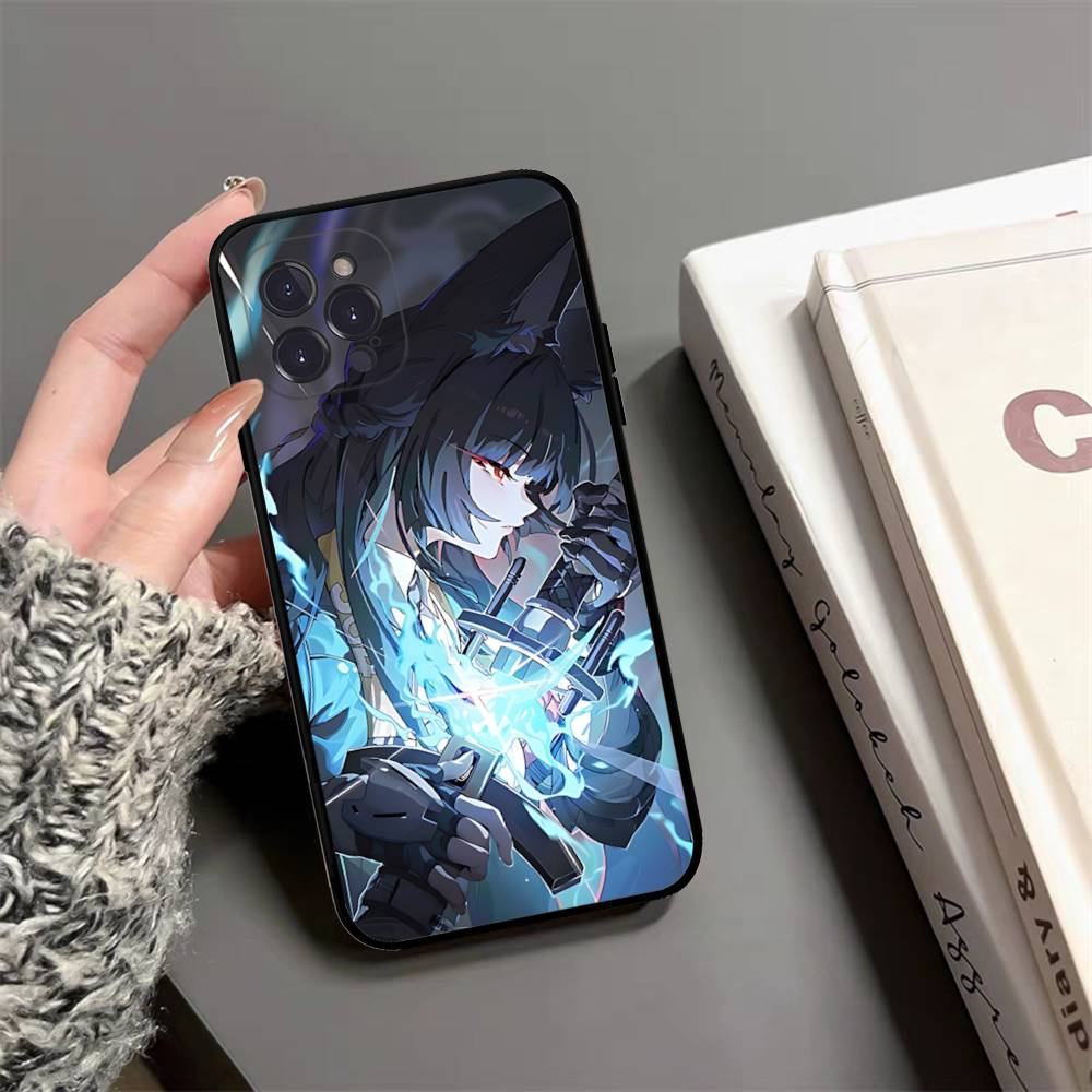 Klassische Mädchen H-Hoshimi Miyabi Handyhülle Für Iphone 17 16 15 16e 14 13 12 11 Pro Max Plus Hülle Cover Coque