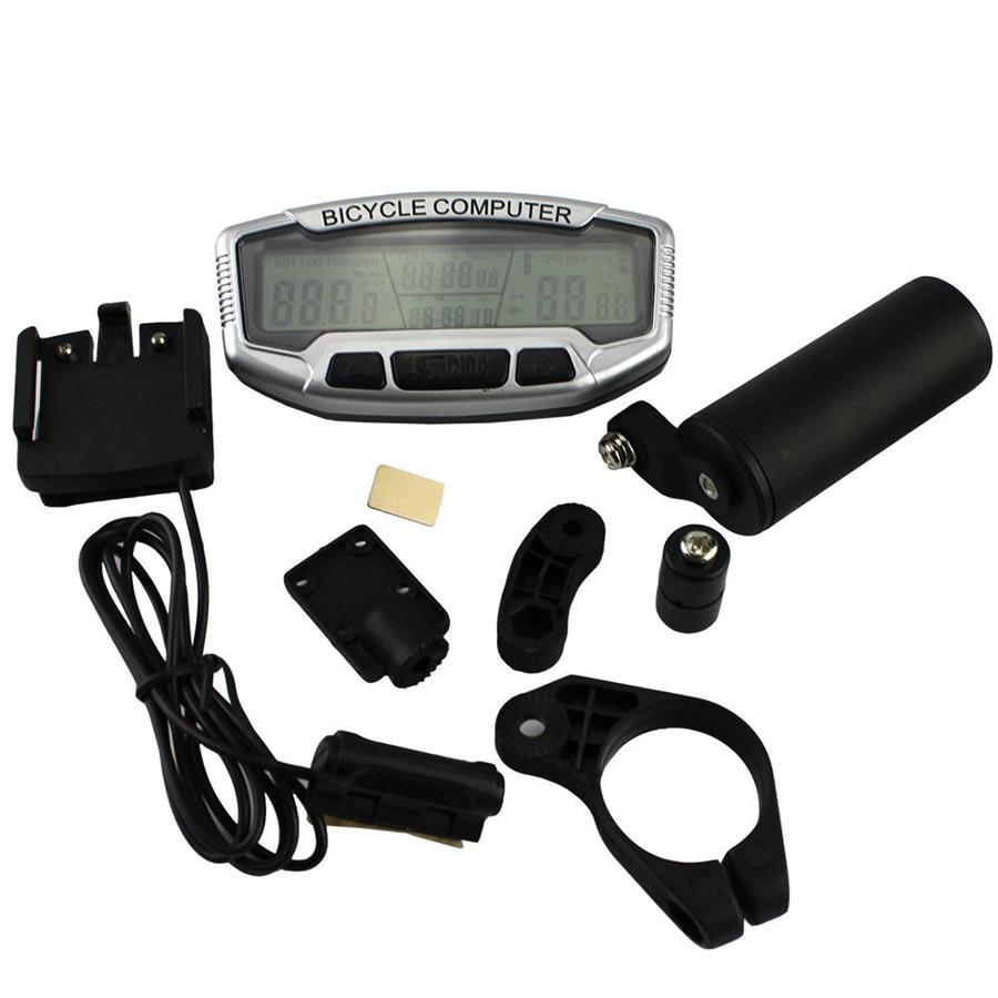 LCD Bike Bicycle Computer Odometer Speedometer Velometer Backlight 28 Functions