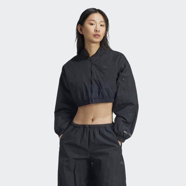 

Жіноча вкорочена куртка-бомбер AdidaS S для повсякденного носіння Iv9779 City eScape Утеплена куртка-бомбер AS