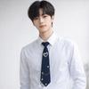 Tassels Long Necktie Black Shirt Tie Elegant Love Heart Tie  Students