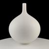 White Sevilla Decorative Ceramic Vase - 24cm
