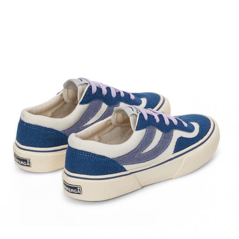 Superga 2941 Rivoli Reverse Denim Avorio S5131lwa0u