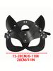 2Pcs Women'S Face And Neck Decoration Set Fashionable And Sexy Mask Collar Daily Holiday Party Bdsm Clothing Accessories