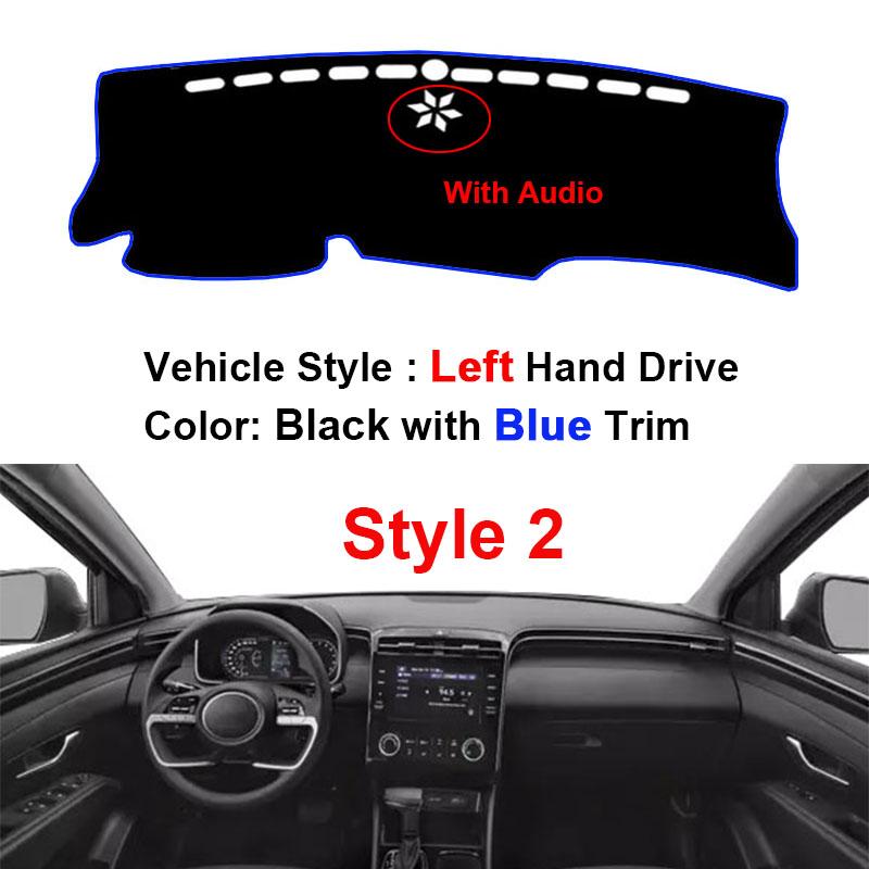 Auto Car Dashboard Cover Dash Mat Carpet Cape For Hyundai Tucson NX4 2026 2026 2026 2026 LHD RHD Console Protector Sun-Shade