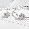 Charms Do Pandora Zawieszka Charms Piwonia Kwiecień Srebro 925 Charmsy Trusky