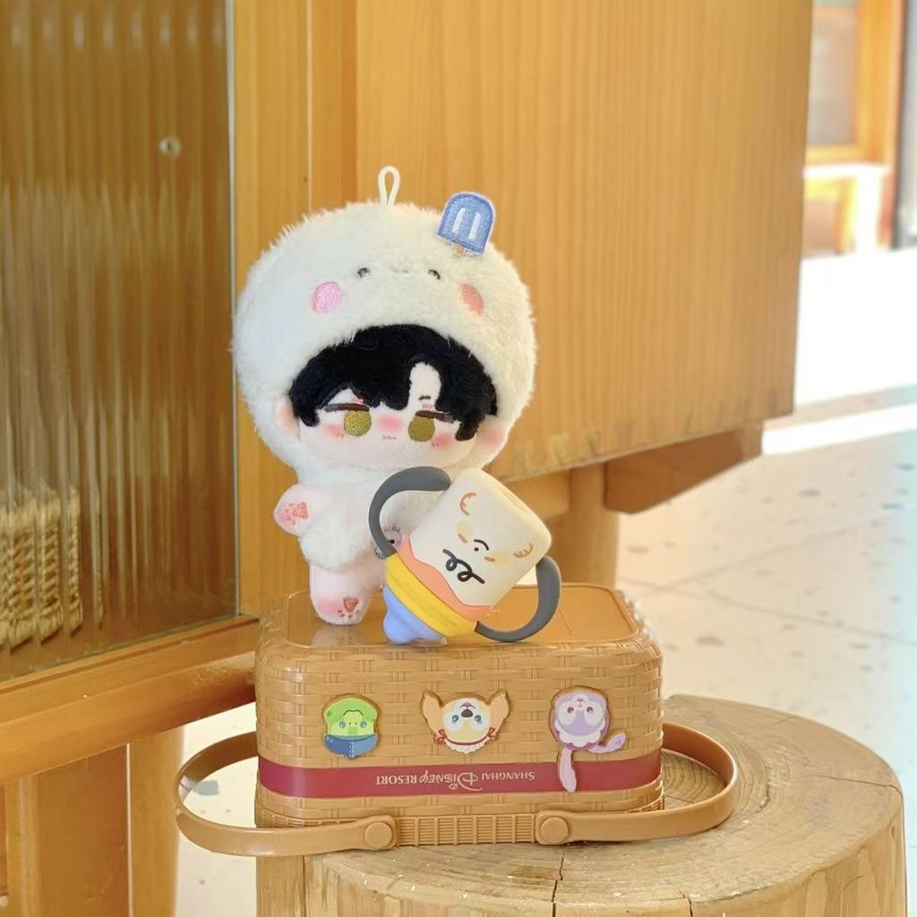 Cute 10cm Plush Clothes Game Love and Deepspace Xavier Zayne Rafayel Ralayo Sylus Cartoon Plush Cap Clothes Headwear Gift