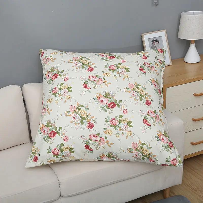 Floral Series Printing Pattern Decoration Home Pillowcase Square Office Cushion Cover