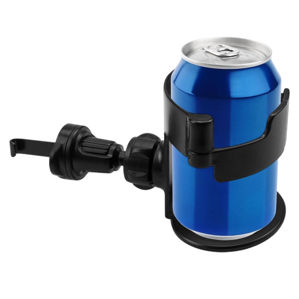 Car Cup Holder - Air Vent Mounted Bottle Stand, Anti-Vibration Bottle Stand and Ashtray Bracket