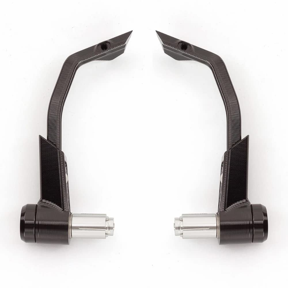 ZSADZS Universal CNC 7/8" 22mm Motorcycle Pro Guard Brake Clutch Lever Guard Motorcycle Handlebar Guard (Red)