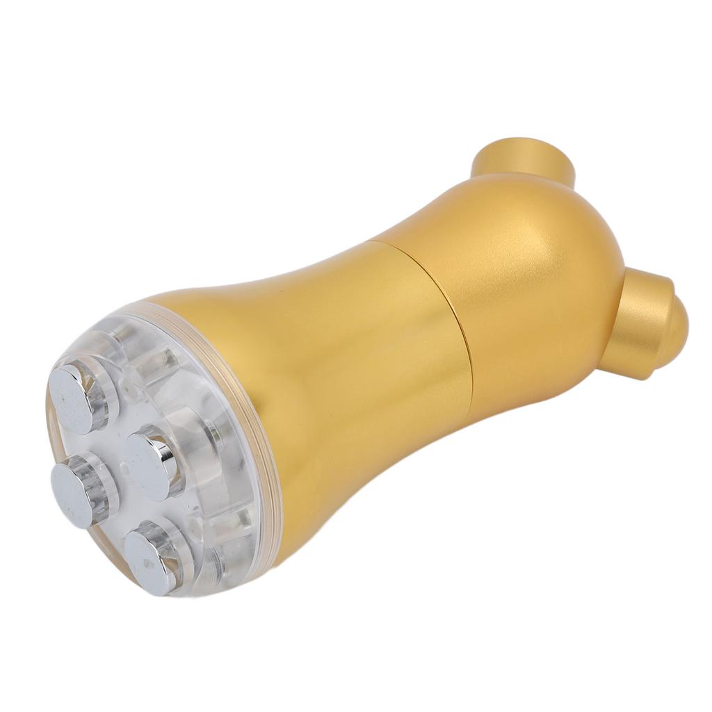 RF Skin Beauty Machine LED Blue Light 4 Massage Contacts Skin Lifting Tightening Machine Gold