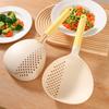 High Heat Resistant Soup Ladle & Colander Big Size Kitchen Ladle Strainer  Kitchen Use