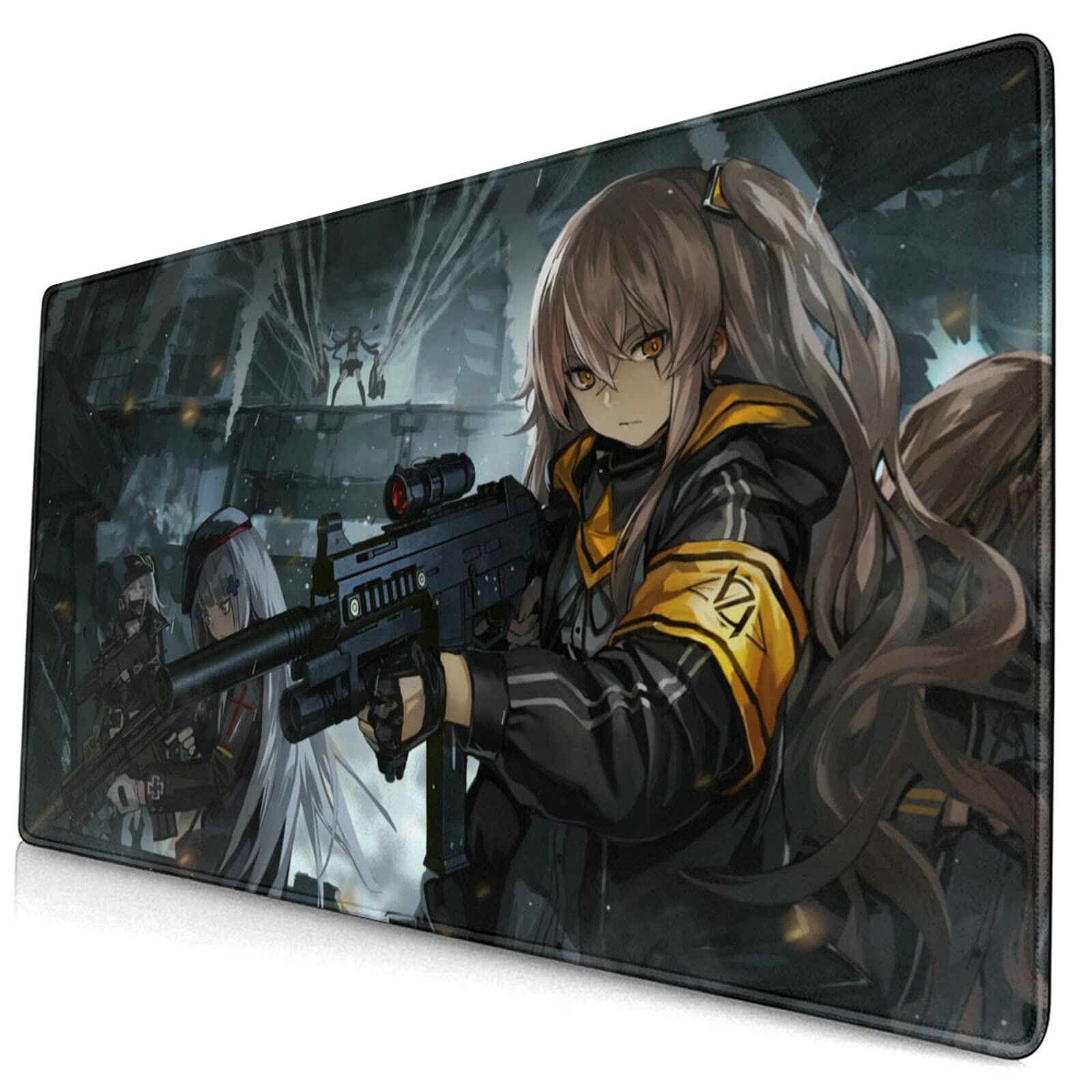 

Коврик для мыши Keviners Rem Ram Коврик для мыши Игровой Аниме Водонепроницаемый 40 x 75 x Размер 0,3 см Нескользящий (Линия фронта для девочек)