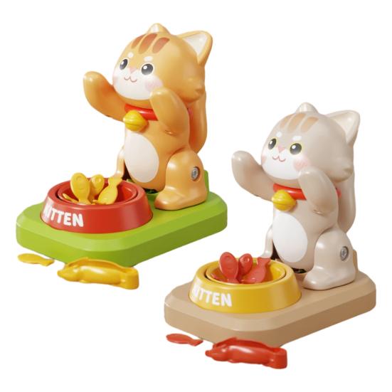 Funny Parent Toddler Board Games Interactive Cat Toy Game for Kids Hand-Eye Coordination Exercise Fun Prank Toy for Children