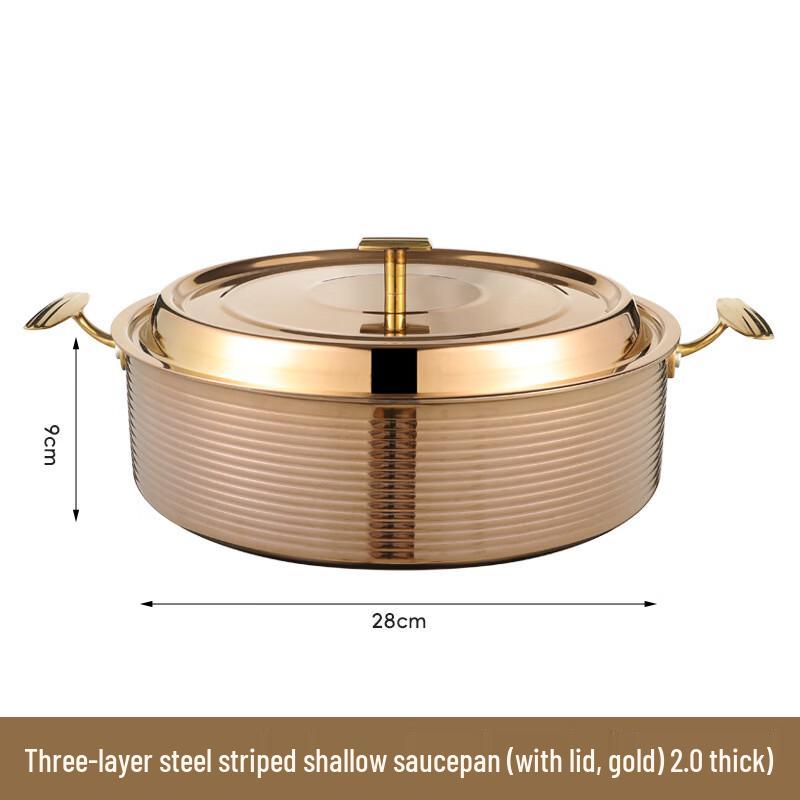 Hammered Copper Stainless Steel Mandarin Duck Hot Pot