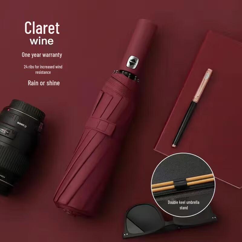 Zhuopu Automatic Windproof Folding Sun Umbrella