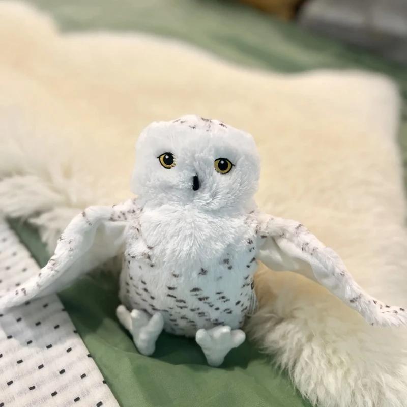Owl Plush Hand Finger Story Puppet Cute Stuffed Bird Toys Educational Toy Interactive Bedtime Story Play Doll Birthday Gift