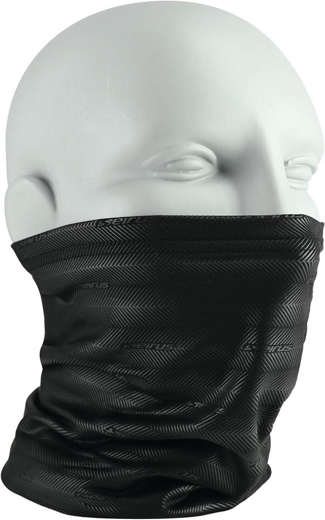 Seirus Heatwave Neck Carbon 16978 Japanese Warmer, Fiber, [Official Product]