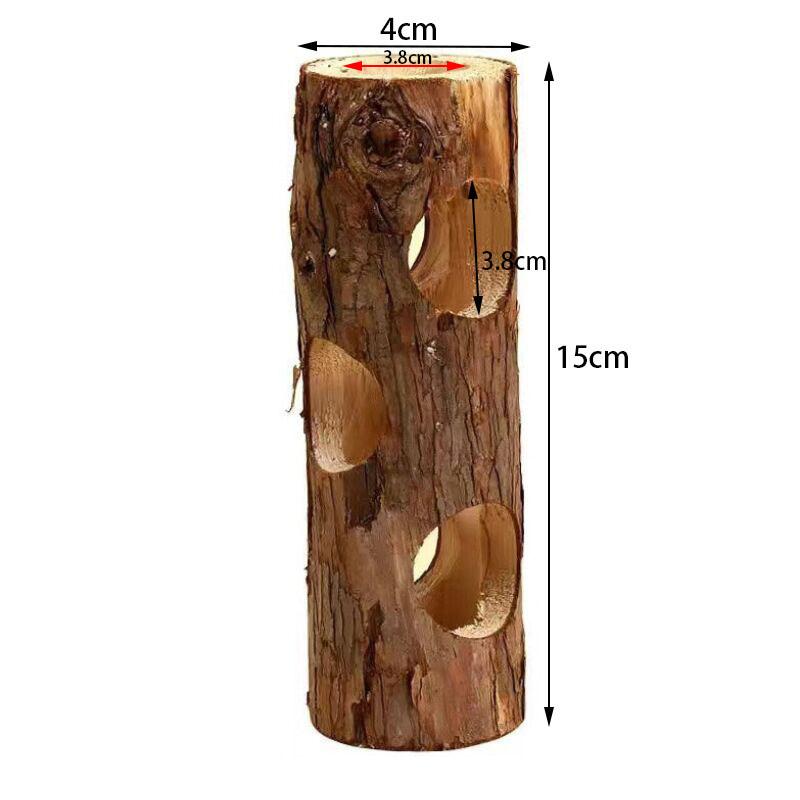 

Natural Pet Toy Grinding Cleaning Chew Toy Small Pets Toys For Hamster Rabbit Grinding Products Made of Apple Tree Wood