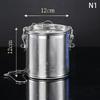 Stew Marinade Basket With Hook Loose Tea Strainer Seasoning Baskets Vegetable Useful Filter Stainless Steel Household Spice Can