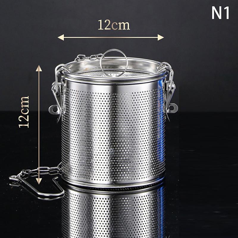Stew Marinade Basket With Hook Loose Tea Strainer Seasoning Baskets Vegetable Useful Filter Stainless Steel Household Spice Can