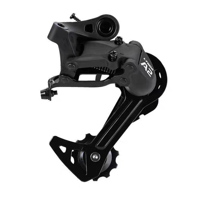 LTWOO Blueprint A2 Mountainbike: 21-Gang-Schaltwerk, 7-Gang-Drehgriffschalter, Vorder- und Hinterradschaltwerk, Kettenblatt.