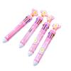 4pcs Creative and Cute New Oil Pen Ten Color Internet Celebrity Multi functional Multi color One 10 Color Ball Pen