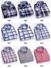 Men's Plus Size Plaid Oxford Cotton Long-Sleeve Shirt