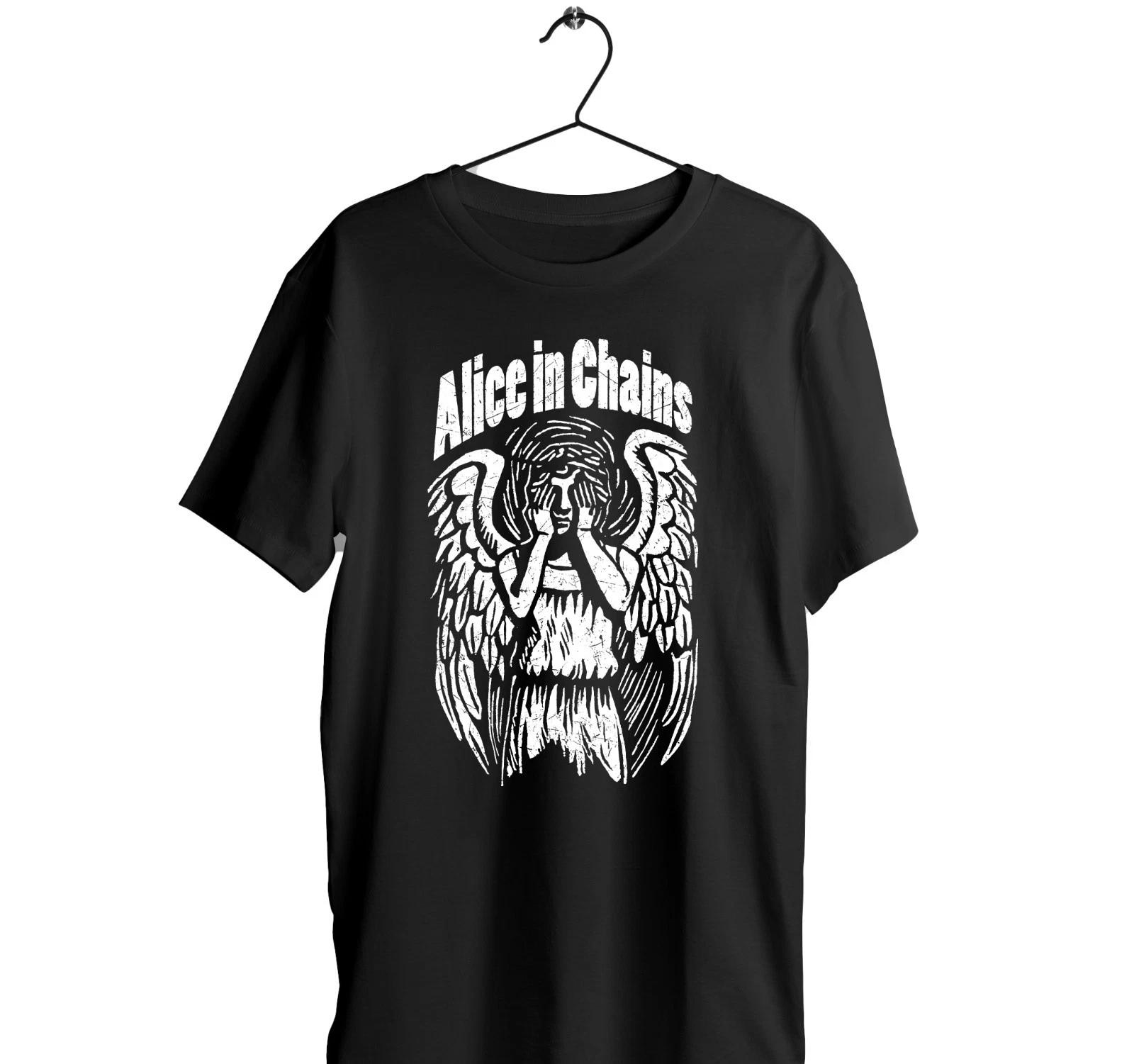 Alice in Chains Black T-Shirt 100% cotton - Alternative Metal Concert gift tee 2XL