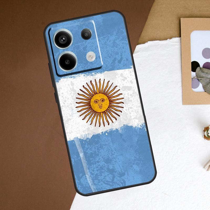 Argentina Flag Case For Xiaomi Redmi Note 13 11 9 10 12 Pro Plus 9S 10S 11S 12S Redmi 13C 9C 10C 12C Cover