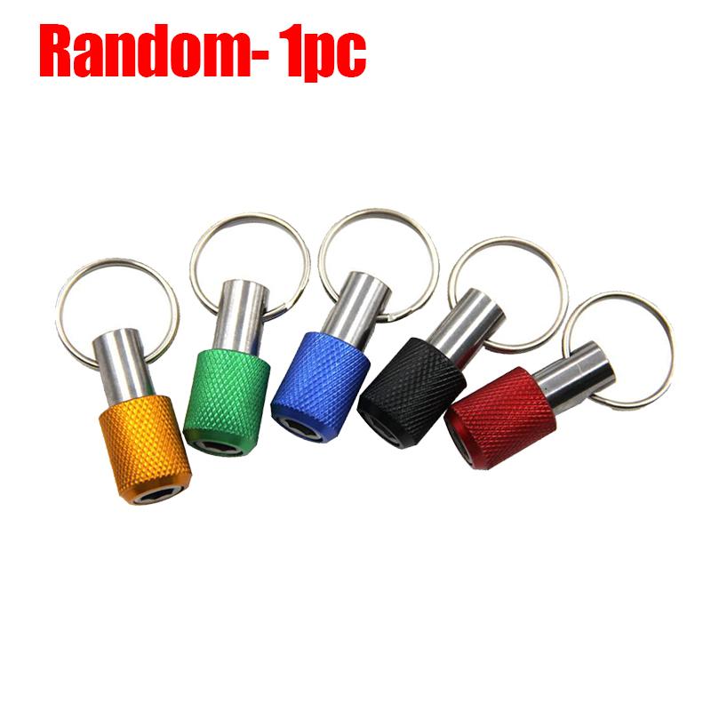 10/1pcs Hex Shank Screwdriver Bits Carabiner Hexagon Sleeve Extension Rods Holder Keychain for Quick Release Impact Driver Drill