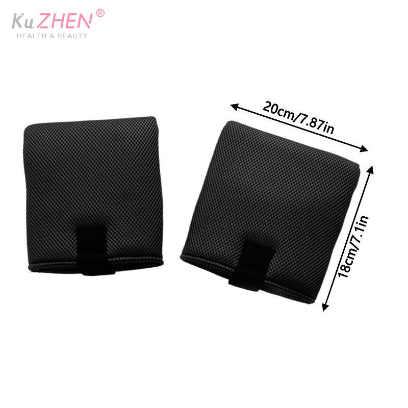 1Pair Wheelchair Footrest Pads Footplate Protector Pad Leg Rest Cushion Foot Protection Pads For Preventing Foot Being Scratched