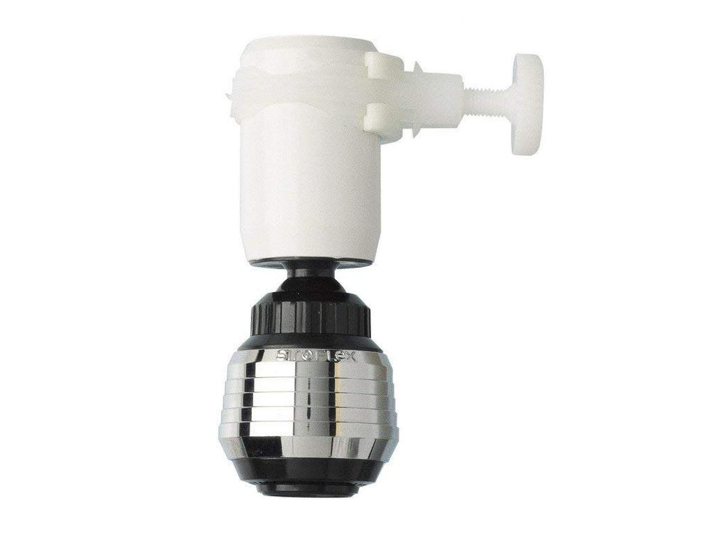 Faucet Atomizer. 2 Functions. with Ball Joint and Clamp. 8cm (packing)