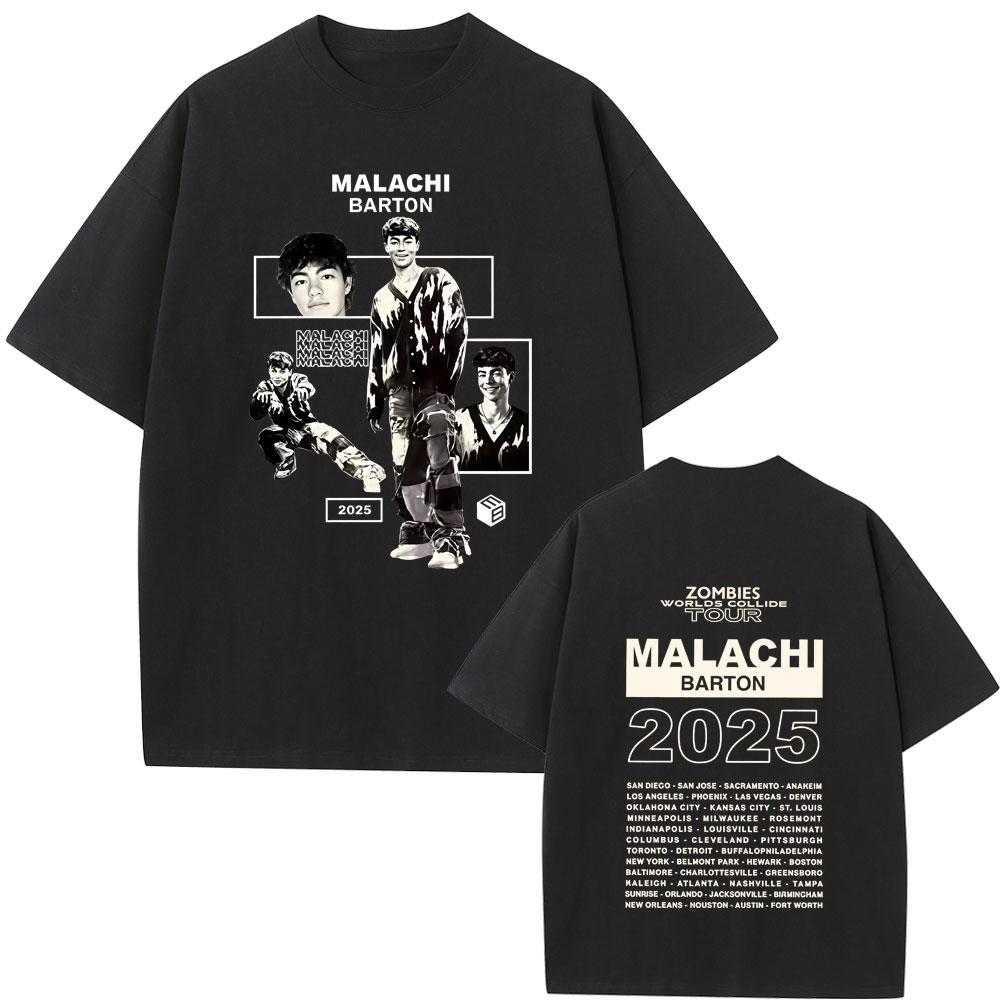 Malachi Barton Graphic Tshirt Unisex Women Fashion Casual Oversized Short Sleeve Tshirts Unisex Vintage Gothic Rock Metal T Shirts