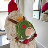 Large Capacity Cartoon Plush Backpack Reusable Christmas Tree Backpack Animal Stuffed Toy   Kids