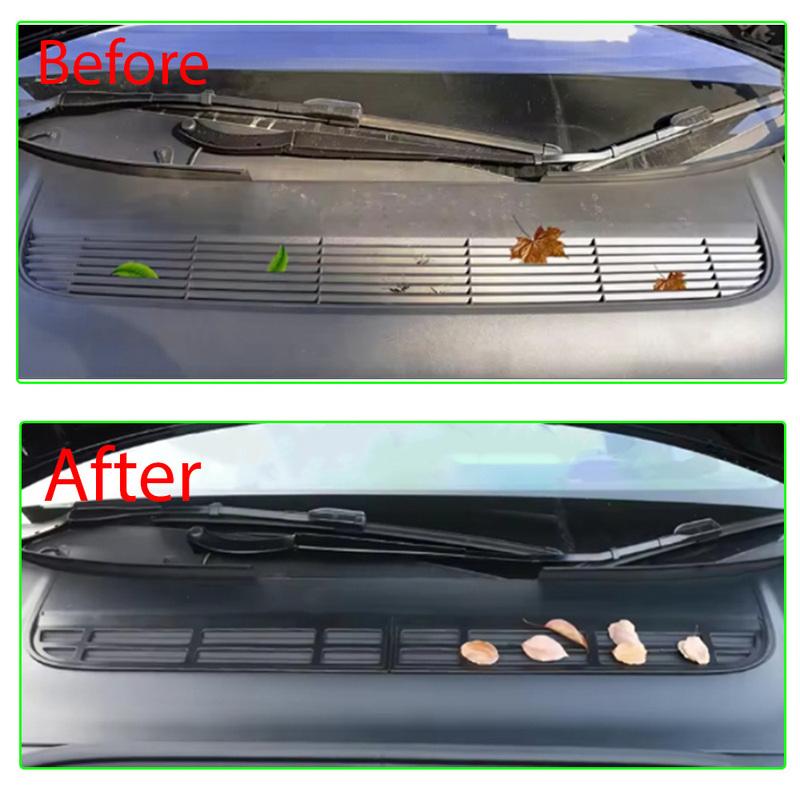 2PCS Ect-proof Net For Tesla Model Y Juniper 2025-2026 Front Trunk Air Intake Grille Clean Air Inlet Protective