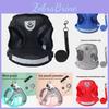 Pet Outing Thoracodorsal Traction Rope For Small Dogs And Cats With Reflective Breathable Cotton Material For Safe Walks