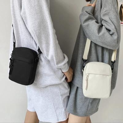 Καμβάς Γυναικεία Τσάντα Crossbody Τάση Τσάντα Ώμου Oxford Κορεάτικη Μονόχρωμη Τσάντα Κινητού Φοιτητή Απλή Τσάντα Shopper Γυναικείο Πορτοφόλι