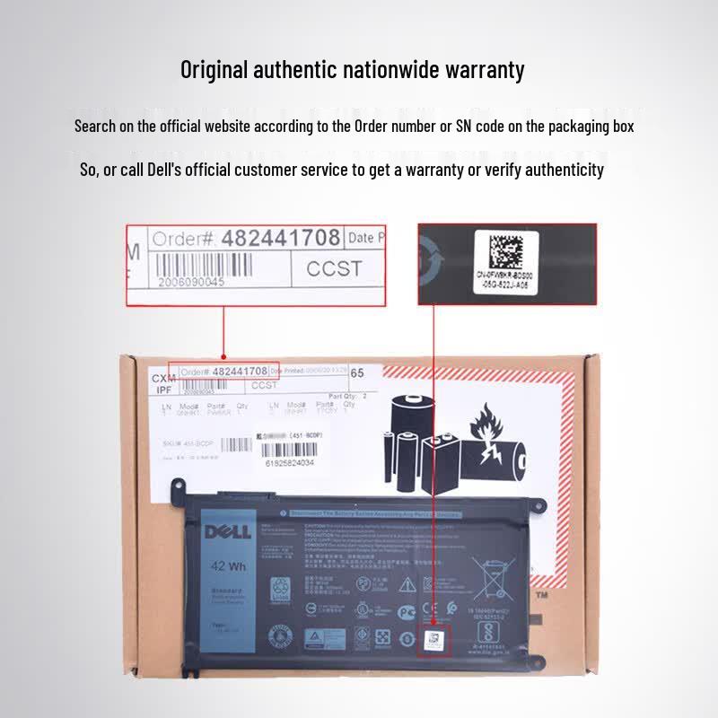 Dell WDX0R Laptop Battery